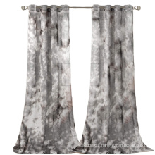 Fancy Tie Dye Linen Door Curtains